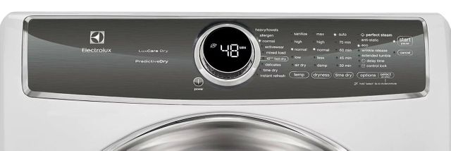 Electrolux Laundry 8.0 Cu.Ft. Island White Front Load Gas Dryer 3