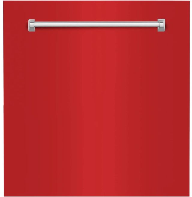 ZLINE Monument Series 24" Red Matte Dishwasher Panel