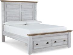 Signature Design by Ashley® Haven Bay Two-Tone Full Storage Bed