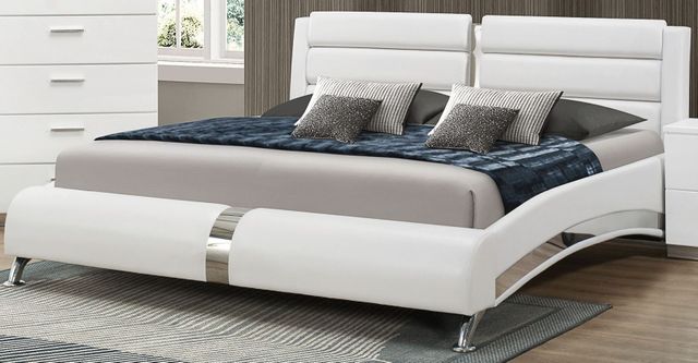 Coaster® Jeremaine 4 Piece White California King Bedroom Collection 1