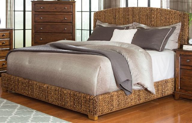 Coaster® Laughton Amber Brown Queen Bed-3