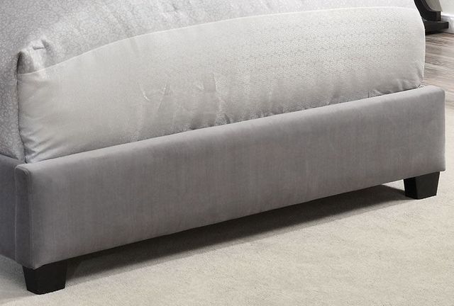 Coaster® Pissarro Grey Queen Upholstered Bed 3