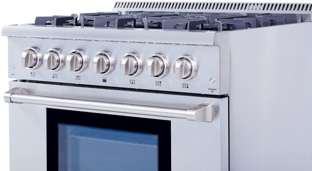 Thor Kitchen® 36" Stainless Steel Pro Style Dual Fuel Range 8