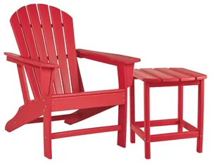 Signature Design by Ashley® Sundown 2-Piece Red Outdoor Seating Chair Set