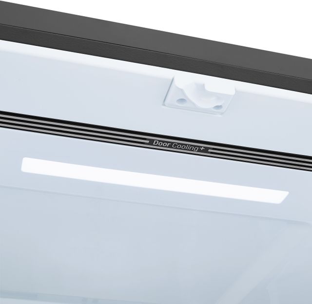 LG 22.5 Cu. Ft. PrintProof™ Black Stainless Steel Smart Wi-Fi Enabled Counter Depth French Door Refrigerator 7