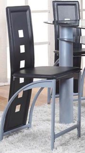 Crown Mark Echo Black/Gray Counter Height Chair