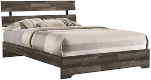 Crown Mark Atticus Brown Twin Panel Bed