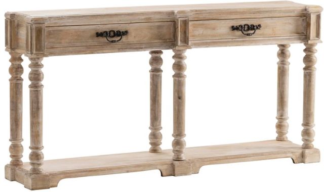 Crestview Collection Abbott Brown Console Table-0