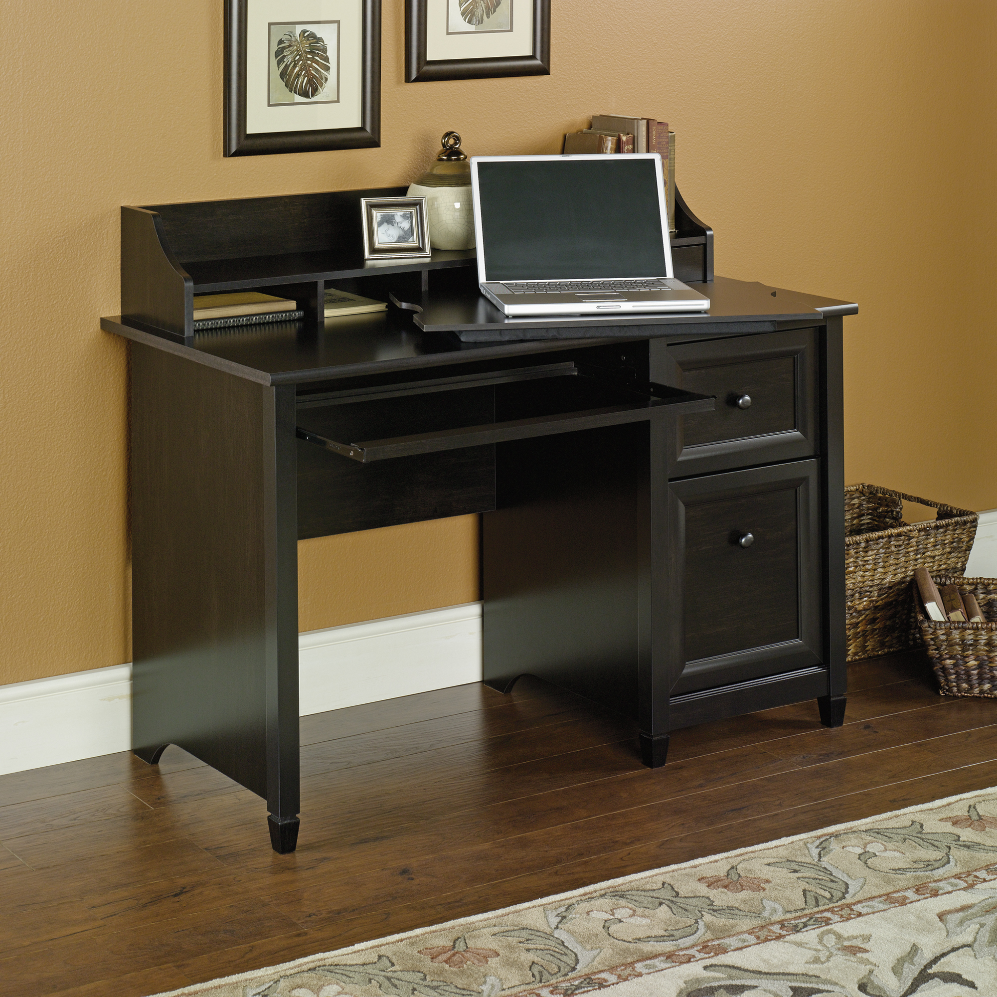 sauder edge water desk with hutch