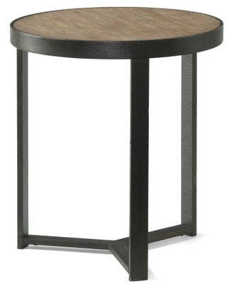 Flexsteel® Carmen Aged-Bronze Short Bunching Table