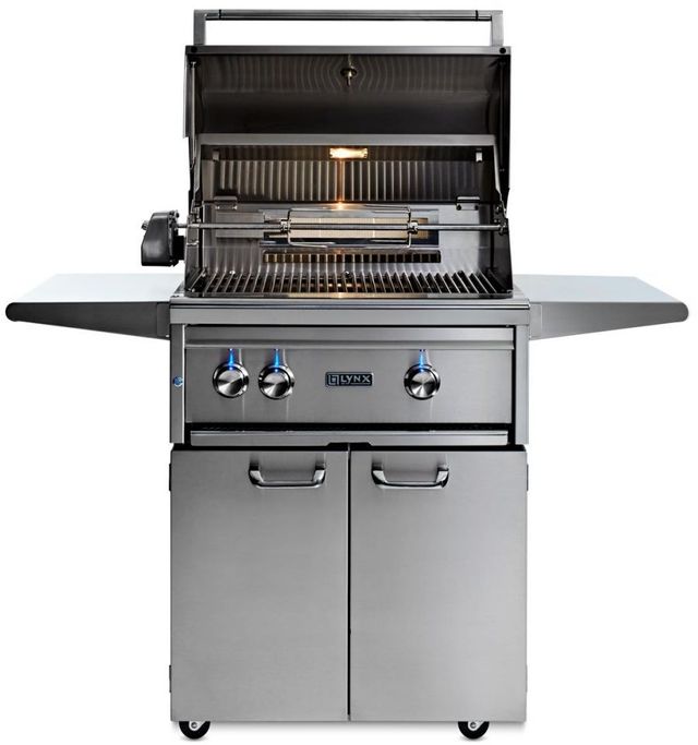 Lynx® Professional 27" Stainless Steel Freestanding Grill 1