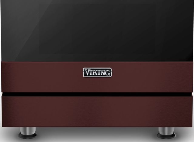 Viking® 3 Series 30" Kalamata Red Pro Style Dual Fuel Liquid Propane Range 2