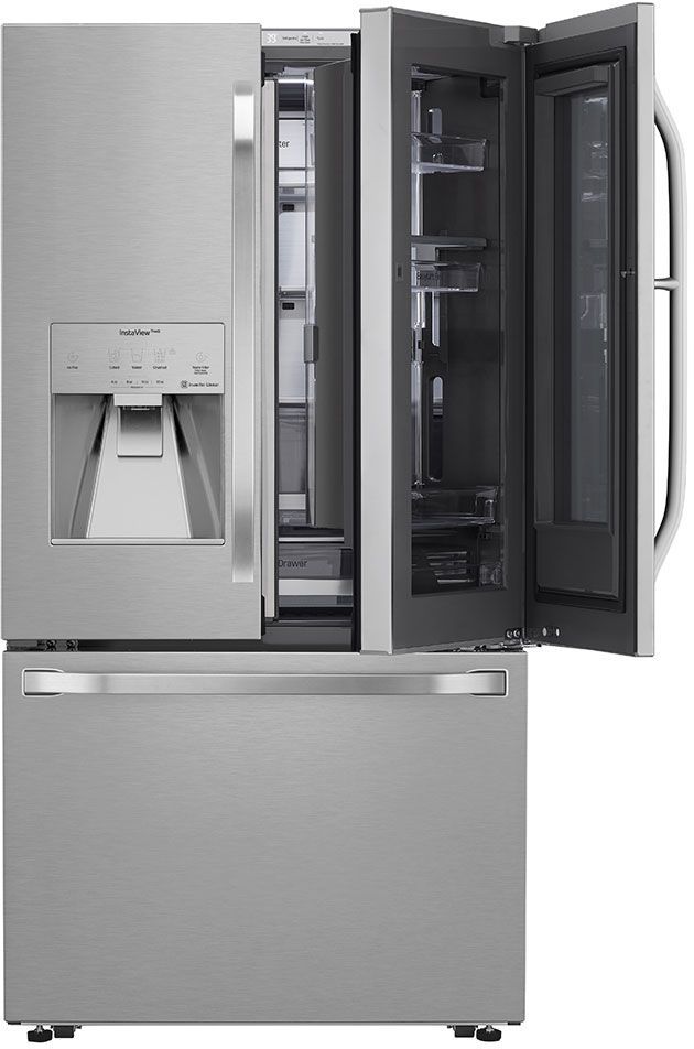 LG Studio 23.5 Cu. Ft. PrintProof™ Stainless Steel Counter Depth French Door Refrigerator 5
