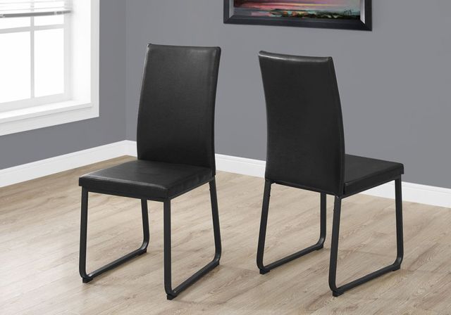 Monarch Specialties Inc. 2 Piece Black Dining Chairs 7