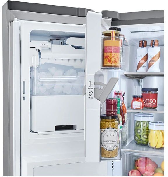 LG 24.5 Cu. Ft. Print Proof™ Stainless Steel French Door Refrigerator  6