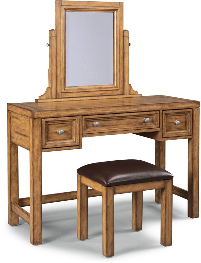 homestyles® Tuscon Toffee Vanity & Bench-1