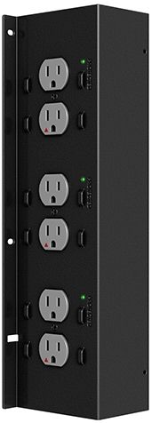 Chief® Proximity® Black Six Outlet Power Kit