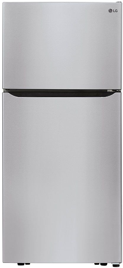 LG 20.2 Cu. Ft. Stainless Steel Top Freezer Refrigerator-LTCS20020S