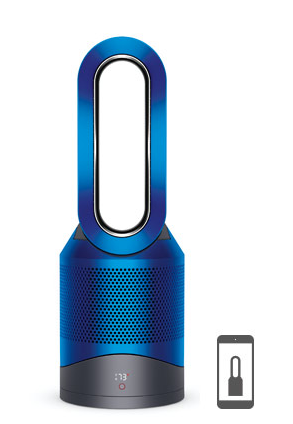 Dyson Blue/Iron Pure Hot and Cool Link™ Air Purifier and Fan Tower