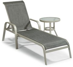 homestyles® Captiva 2-Piece Gray Chaise Lounge Set