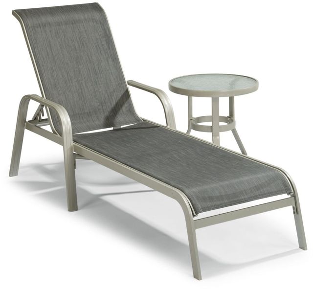 homestyles® Captiva 2-Piece Gray Chaise Lounge Set-0