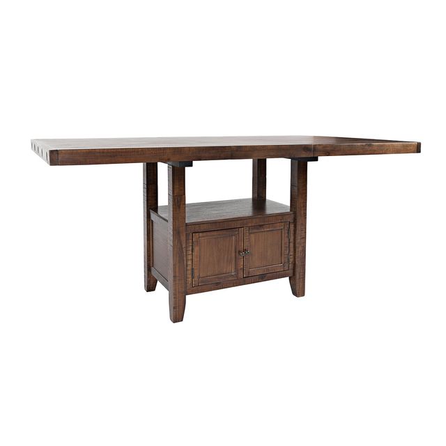 Jofran Mission Viejo Counter Table with 4 Counter Stools & Bench-3