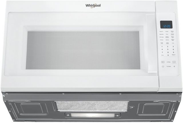 Four à micro-ondes à hotte intégrée de 30 po Whirlpool® de 2,1 pi³ - Blanc 2