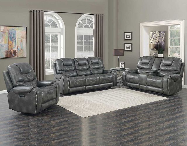 Steve Silver Co Park Avenue 3 Piece Grey Triple Power Motion Set Ka950sg Clg Cg Mid Tenn Furniture Murfreesboro Tn