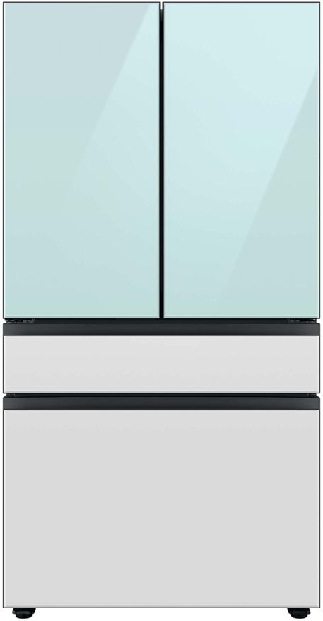 Samsung Bespoke 36" White Glass French Door Refrigerator Middle Panel 12