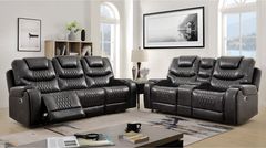 Furniture of America® Marley 2-Piece Gray Living Room Set