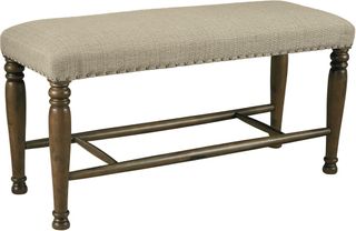 Signature Design by Ashley® Lettner Gray/Brown Dining Room Bench