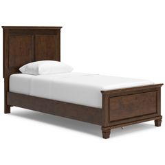 Colorful Twin Bed (Brown)
