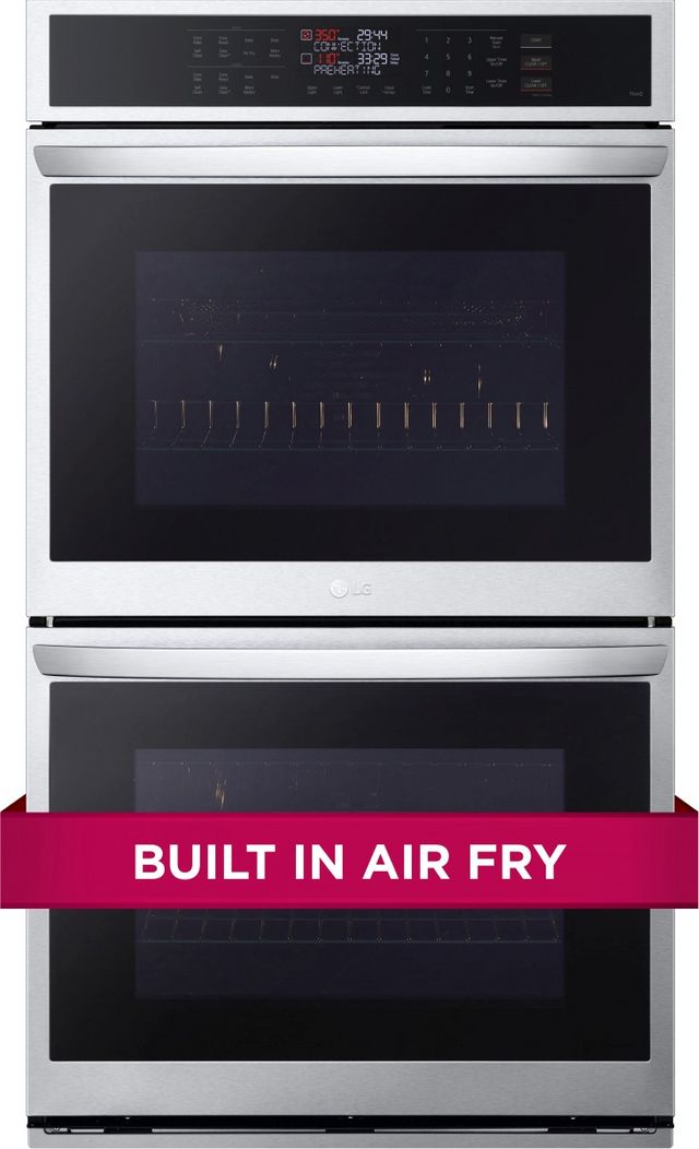 LG 30” PrintProof® Stainless Steel Built In Double Electric Wall Oven 1