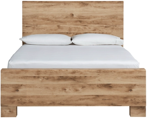 Signature Design by Ashley® Hyanna Tan Queen Panel Bed-2