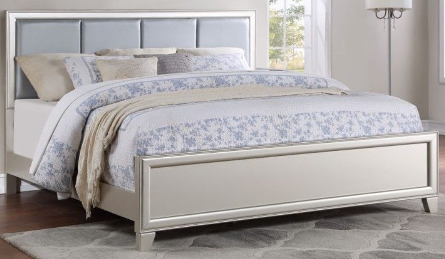 Steve Silver Co. Omni Champagne Queen Bed | Bob Mills Furniture