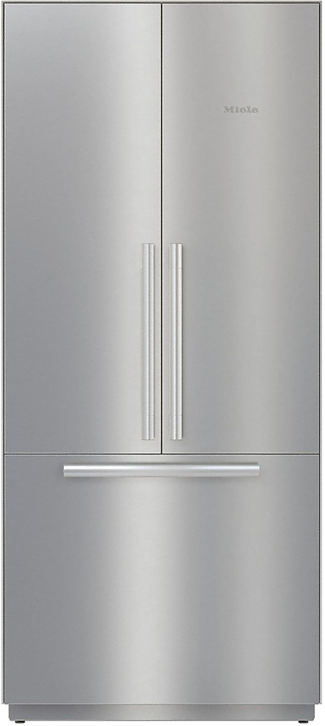 Miele MasterCool™ 19.4 Cu. Ft. Stainless Steel/CleanSteel French Door Refrigerator