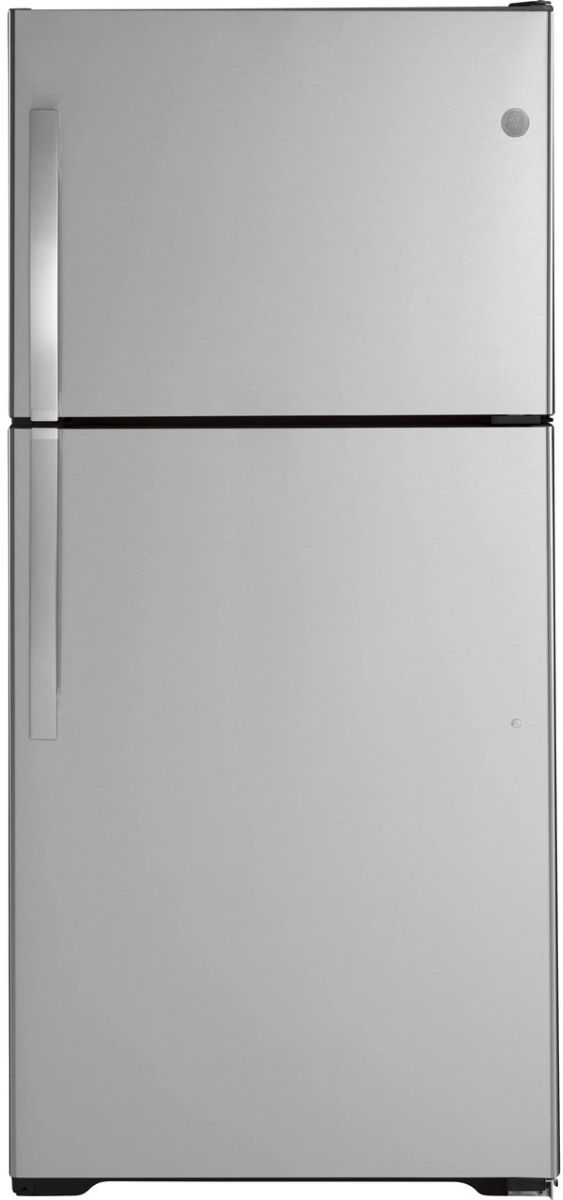 GE® 19.1 Cu. Ft. Stainless Steel Top Freezer Refrigerator-0