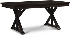 Legacy Classic Thatcher Rich Amber Trestle Table