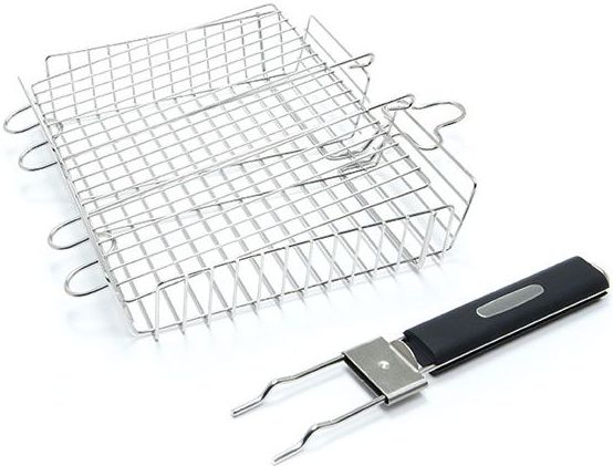 Broil King® Grill Basket-Black with Stainless Steel