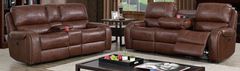 Furniture of America® Walter 2-Piece Brown Power Living Room Set