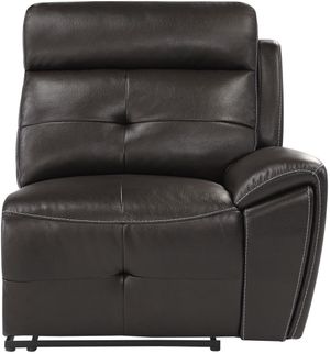 Homelegance® Avenue Dark Brown Reclining Right Side Chair