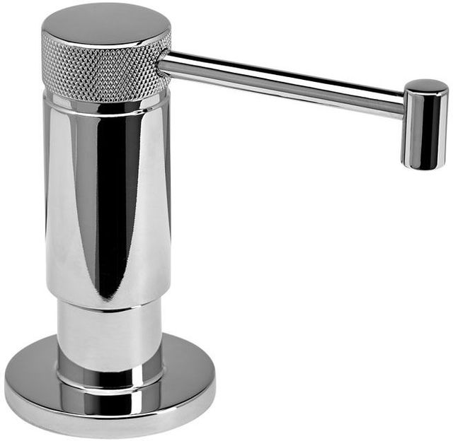 Waterstone™ Chrome Industrial Soap/Lotion Dispenser -0
