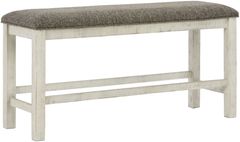 Benchcraft® Brewgan Two-Tone Counter Chair Bench