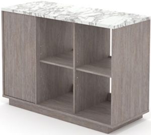 Sauder® East Rock® Ashen Oak™ Accent Storage Cabinet