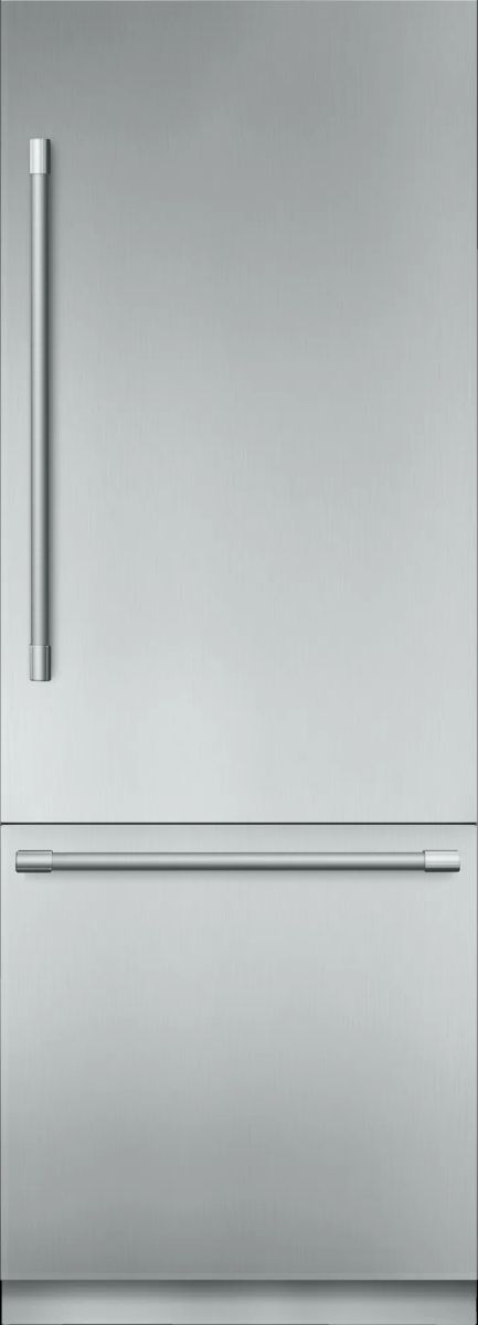 Thermador® Freedom® 30 in. 16.0 Cu. Ft. Stainless Steel Built-In Bottom Freezer Refrigerator-0