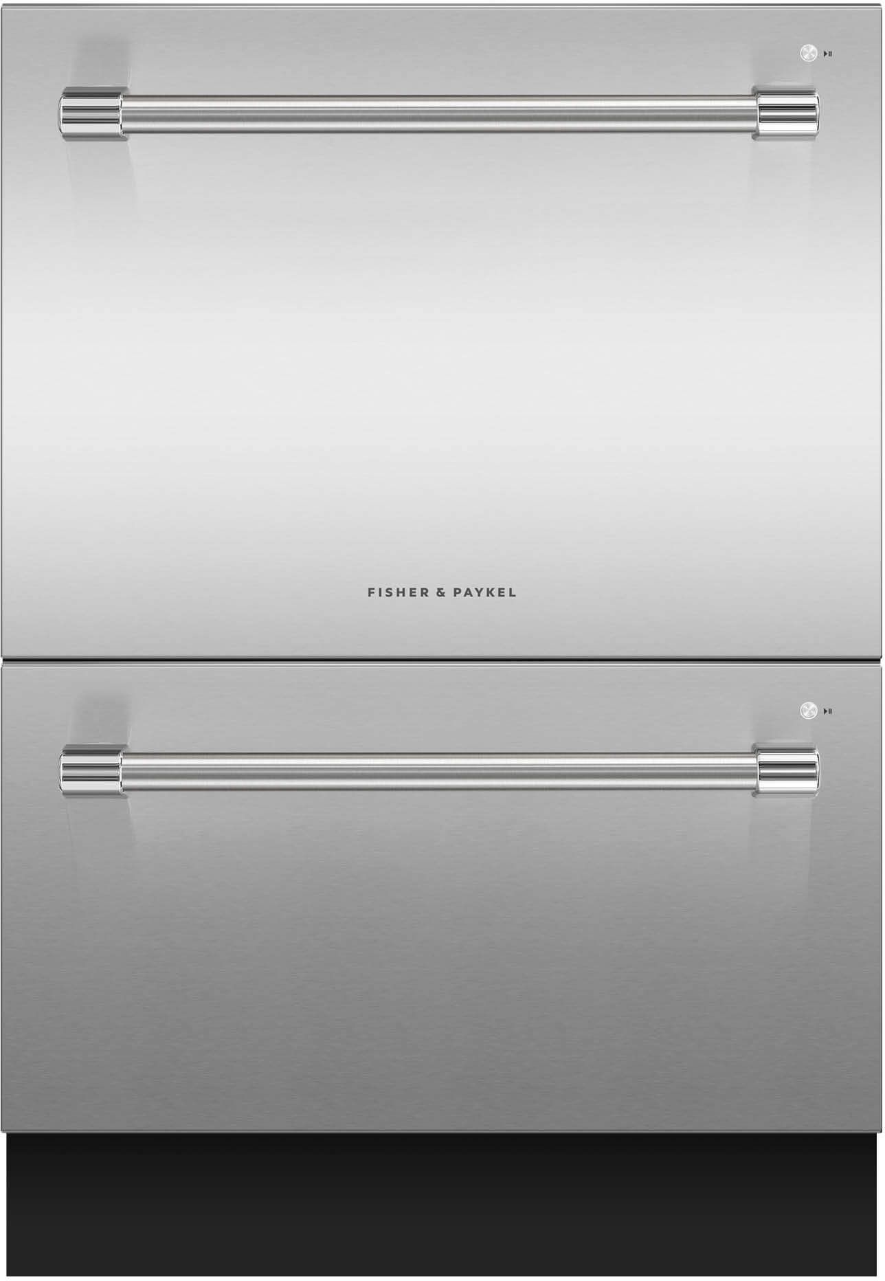 Fisher & Paykel Series 7 23.81" Stainless Steel Double DishDrawer™ Dishwasher