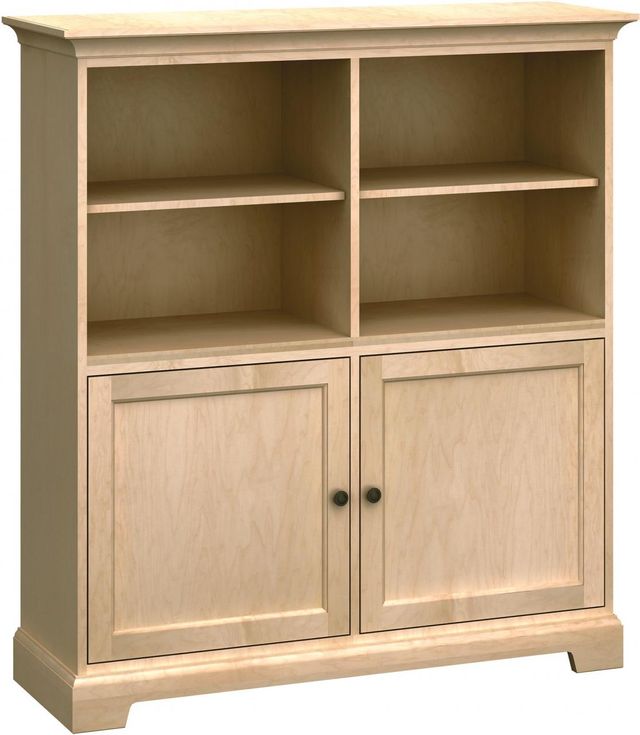 Howard Miller® Customizable 50" Home Storage Cabinet with Four Top Shelves and Dual Bottom Cabinets