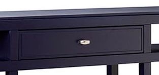 Durham Furniture Solid Accents Navy Open Console Cabinet 1