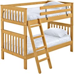 Crate Designs™ Furniture Classic Full/Full Mission Bunk Bed