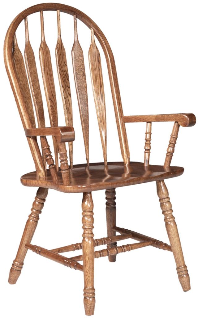 TEI Colonial Windsor Bowback Arm Chair